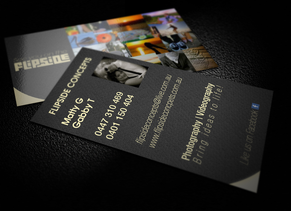 Business Card Design by bahrb for Flipside Concepts | Design #2033864