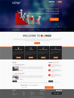 Web-Design von TechWise für Bijingo | Design: #2052010