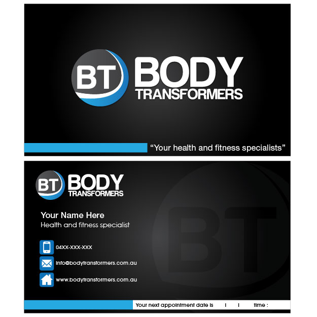 Diseño de Papelería por dcruzcreative advertising para Body Transformers | Diseño #2036873