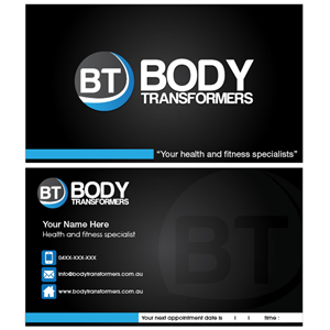 Design de Papeterie par dcruzcreative advertising pour Body Transformers | Design : #2036873