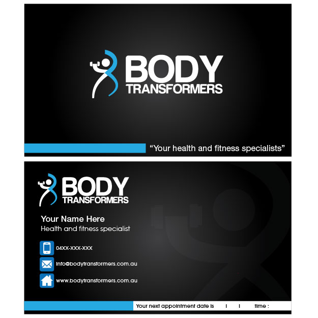 Schreibwaren-Design von dcruzcreative advertising für Body Transformers | Design #2048511