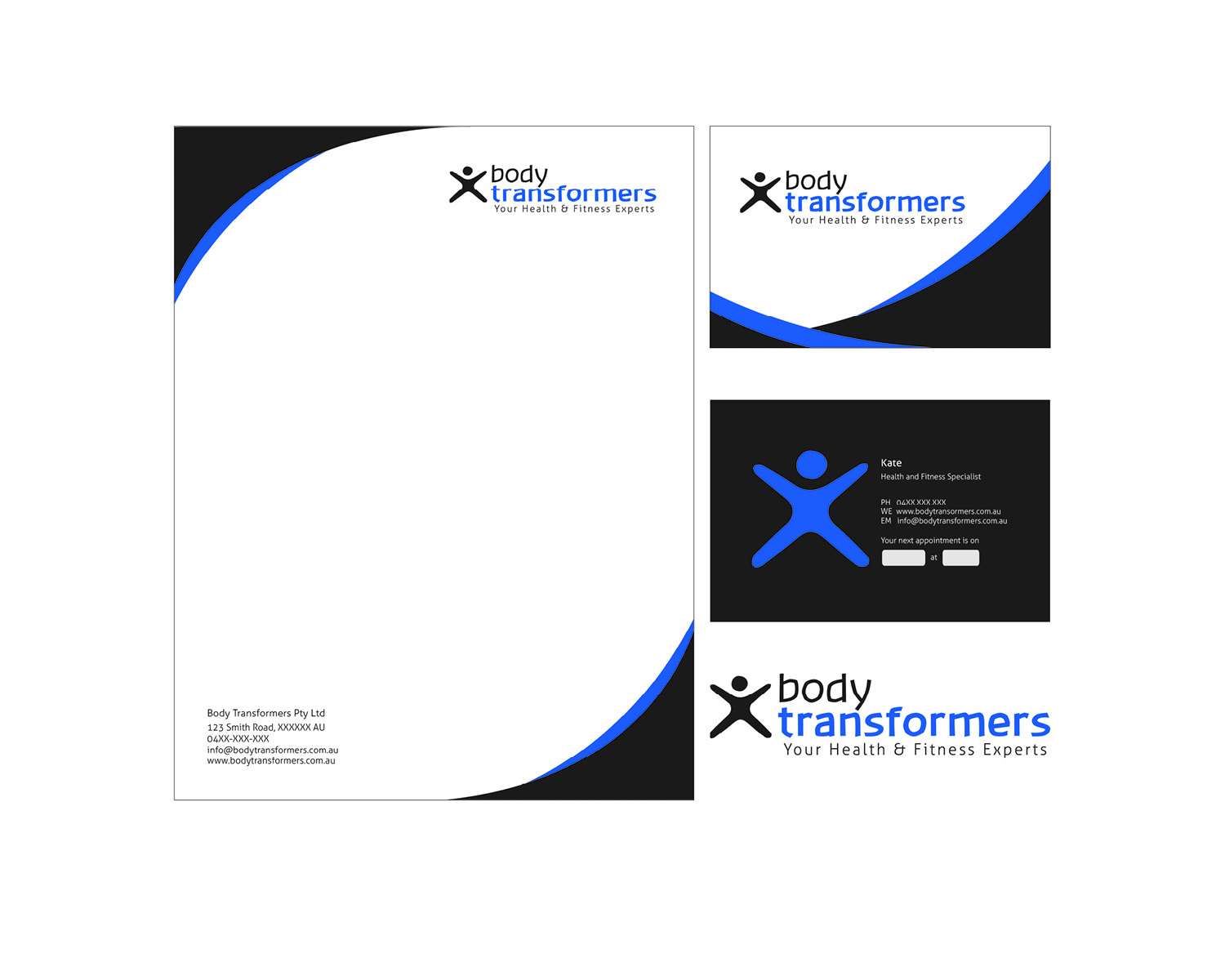 Design de Papeterie par Actripodi pour Body Transformers | Design #2063363