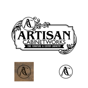 Logo Design by Oct-O-Ray Design for Artisan Cabinetworks | Design: #2094675