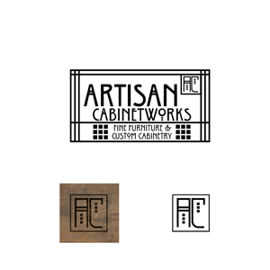 Logo Design by Oct-O-Ray Design for Artisan Cabinetworks | Design: #2151449