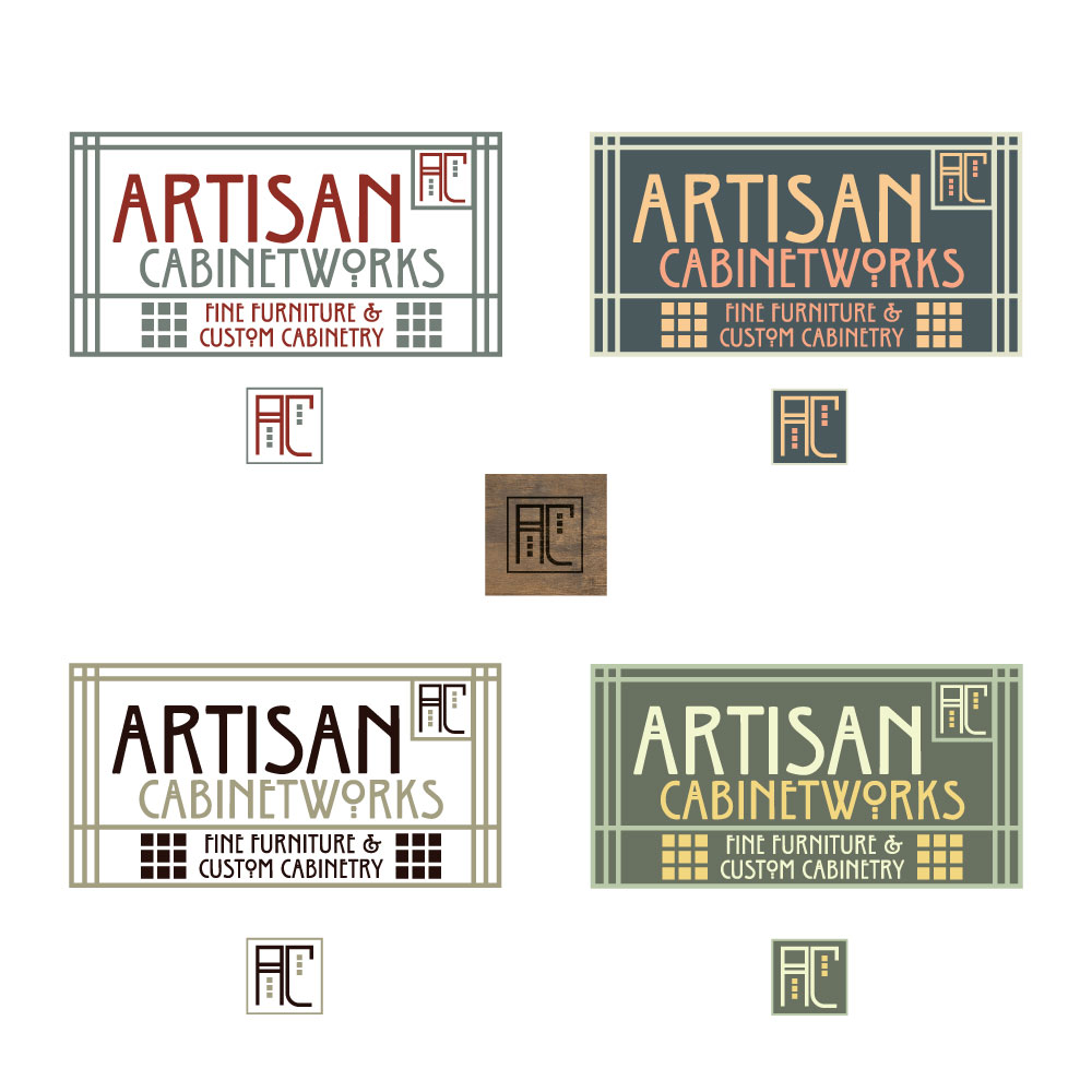 Logo Design by Oct-O-Ray Design for Artisan Cabinetworks | Design #2160990