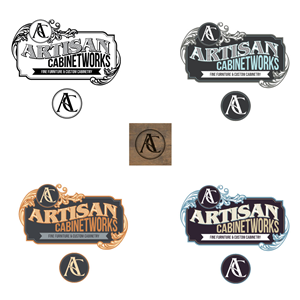 Logo Design by Oct-O-Ray Design for Artisan Cabinetworks | Design: #2180866