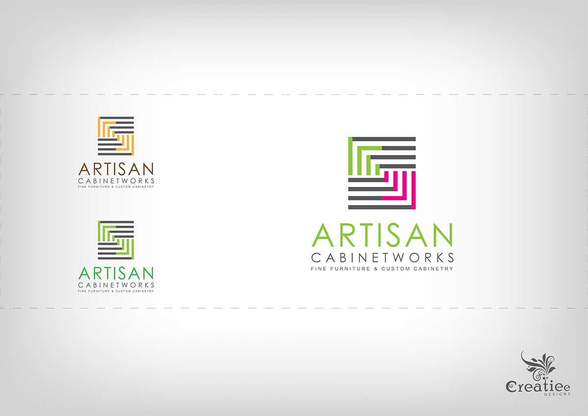 Logo Design by Afzal - Cee Media for Artisan Cabinetworks | Design #2251922