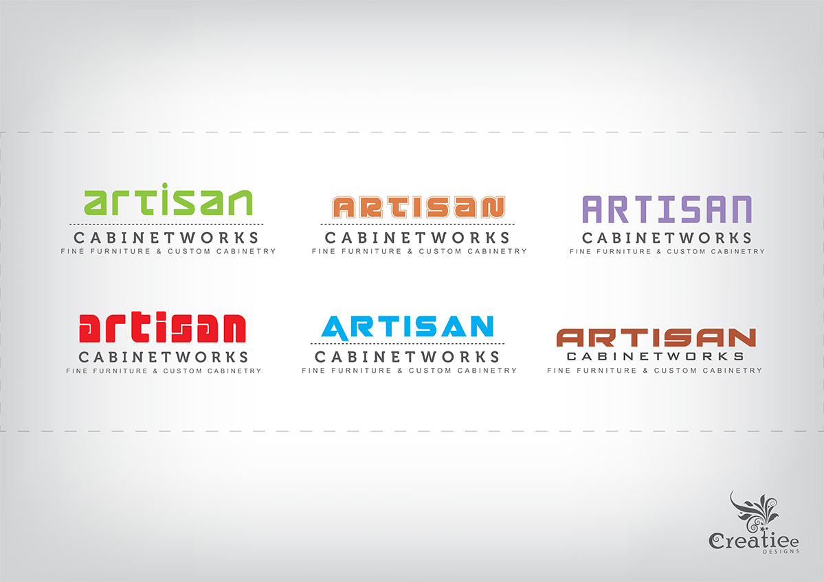 Logo Design by Afzal - Cee Media for Artisan Cabinetworks | Design #2252007