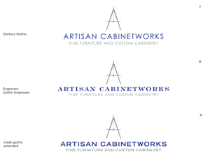 Design de Logo par one44 Design Studio pour Artisan Cabinetworks | Design : #2242459