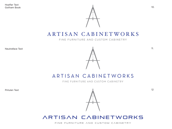 Design de Logo par one44 Design Studio pour Artisan Cabinetworks | Design #2246462
