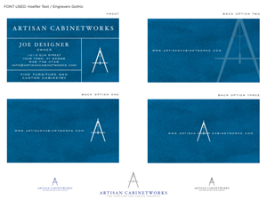 Design de Logo par one44 Design Studio pour Artisan Cabinetworks | Design : #2246503