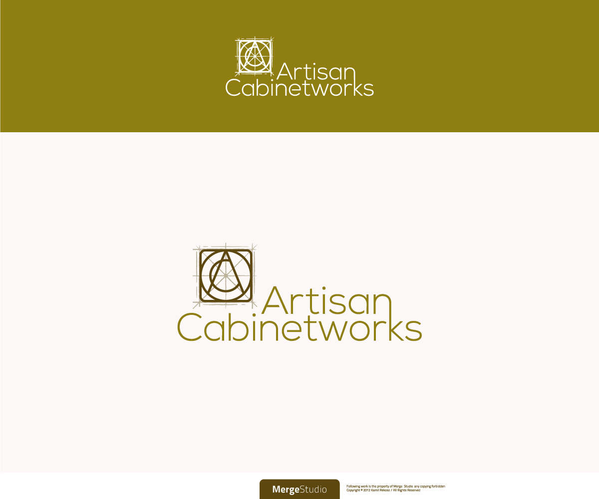 Diseño de Logo por MergeStudio para Artisan Cabinetworks | Diseño #2171112