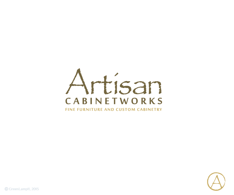 Logo Design by GreenLamp for Artisan Cabinetworks | Design #2242014