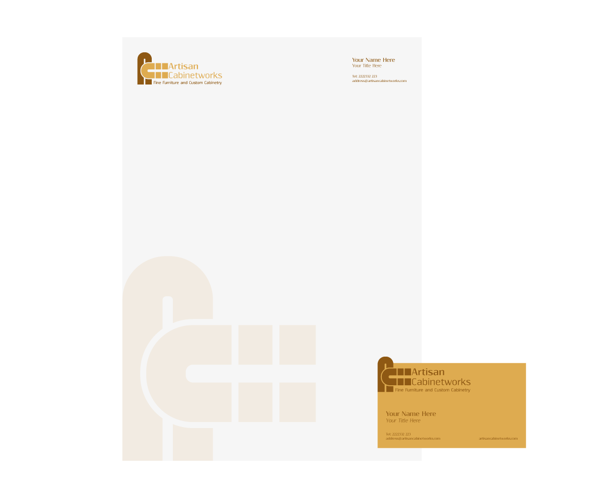 Diseño de Logo por Mdesign para Artisan Cabinetworks | Diseño #2031273