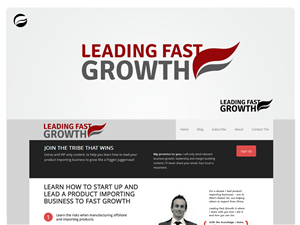 Logo Design by Vicez for Leading Fast Growth | Design: #2023712
