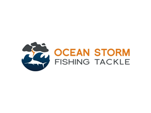 Diseño de Logo por CityTop para Ocean Storm Fishing Tackle | Diseño #416683