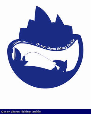Logo Design by Anis G-design for Ocean Storm Fishing Tackle | Design: #419735