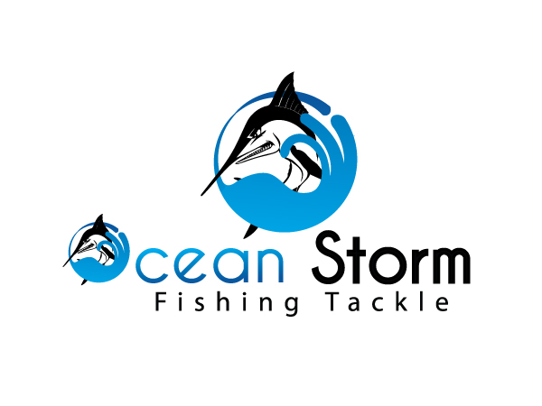 Design de Logo par shohidul pour Ocean Storm Fishing Tackle | Design #421620