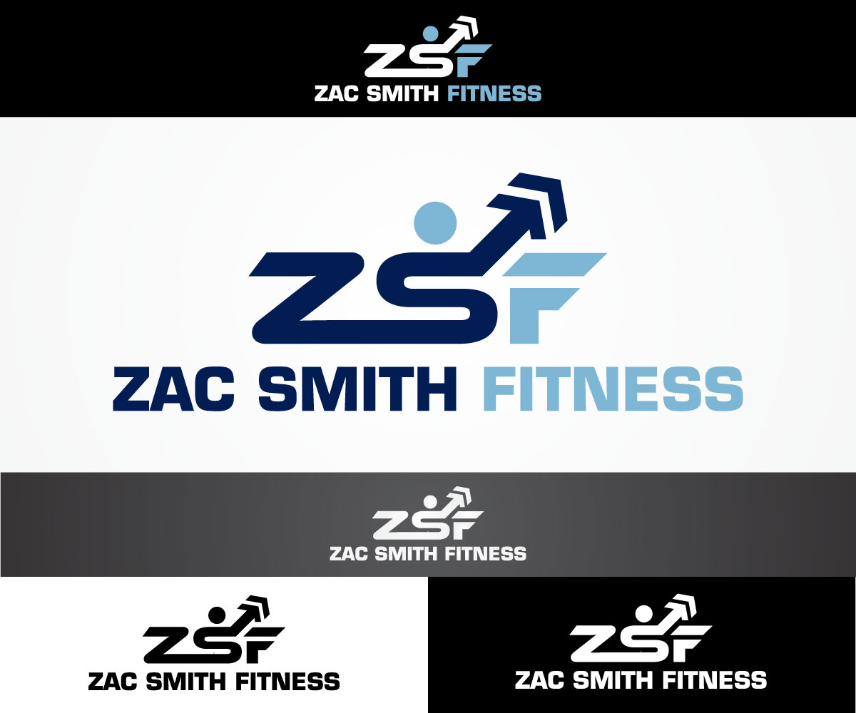 Logo Design by sangeloenriquez for Zac Smith Fitness Pty Ltd | Design #9196327