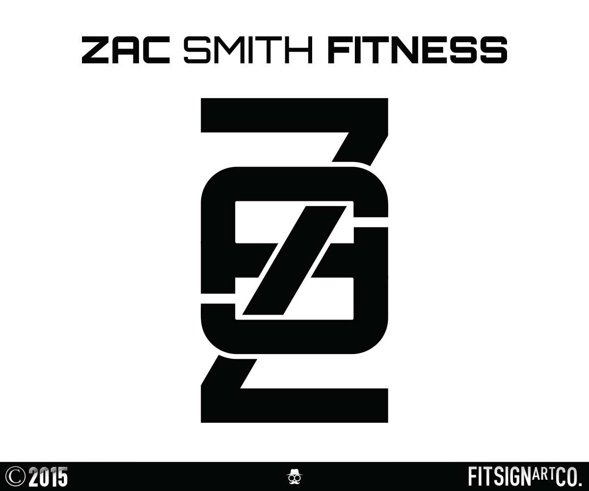 Logo Design by Shaltype for Zac Smith Fitness Pty Ltd | Design #9197190
