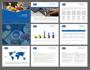 Design de PowerPoint par Zoe Studio pour Williamson - Dickie Holding Company | Design #9230523