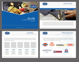 PowerPoint Design by Mulugeta for Williamson - Dickie Holding Company | Design: #9235779