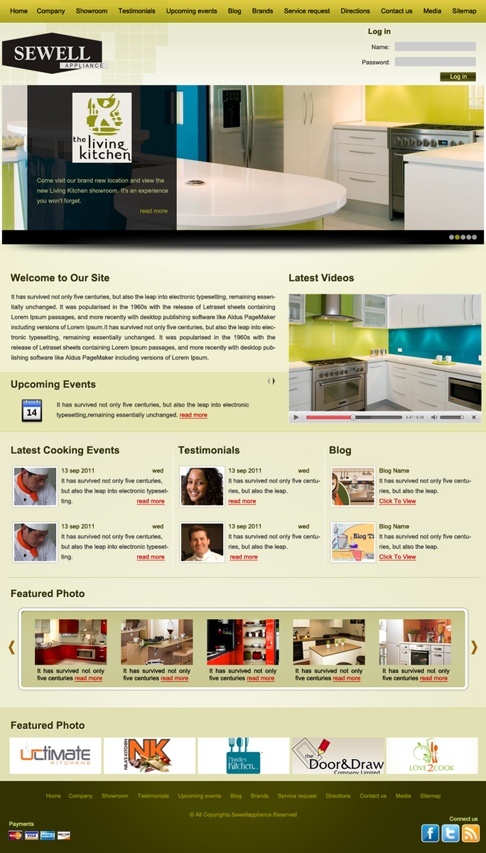 Web Design by pb for this project | Design #416927