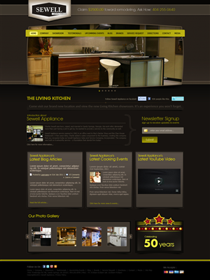 Web Design by Stevecreation for this project | Design #436621