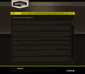 Web Design by Stevecreation for this project | Design: #443923