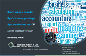 Diseño Publicitario por jrdesign para Hector Rosas Jr, CPA | Diseño: #2053240