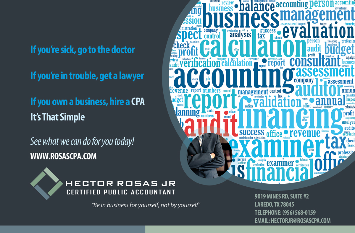 Advertisement Design by jrdesign for Hector Rosas Jr, CPA | Design #2058246