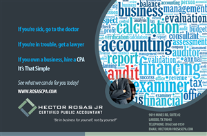 Diseño Publicitario por jrdesign para Hector Rosas Jr, CPA | Diseño: #2058246