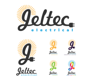 Logo Design by at-as for Jeltec Electrical | Design #9189481