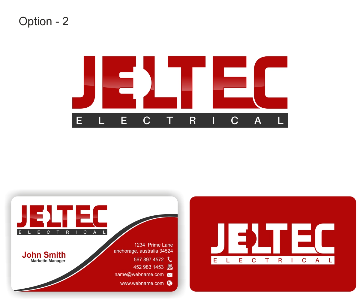 Logo Design by Sarah Graphic for Jeltec Electrical | Design #9248909
