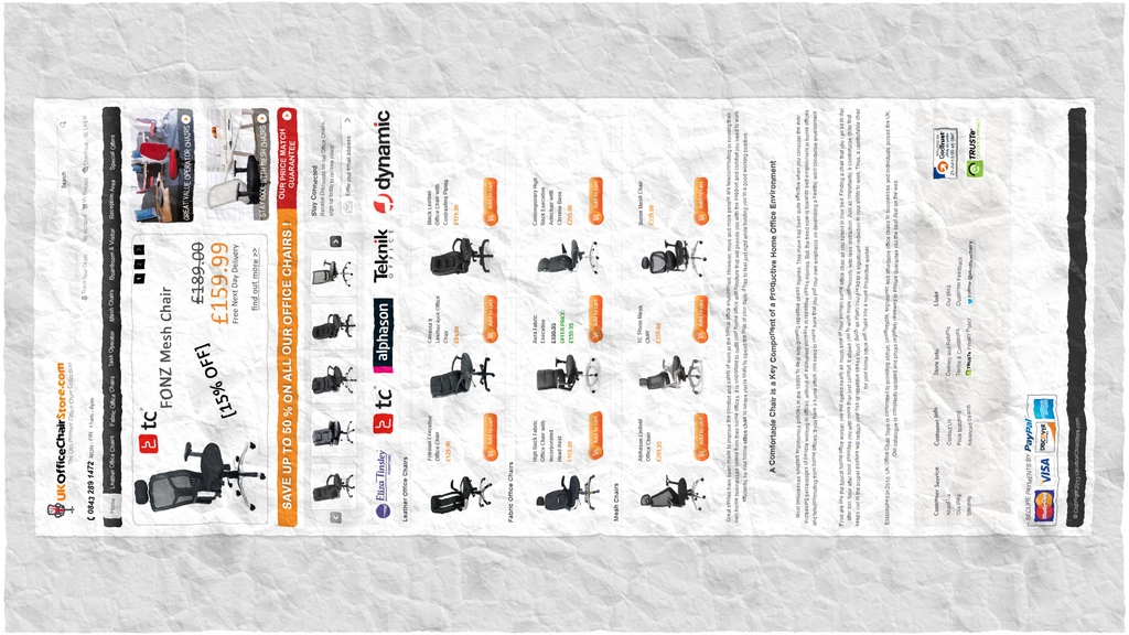 Twitter Design by SeXtreme for UK Office Chair Store | Design #2104316
