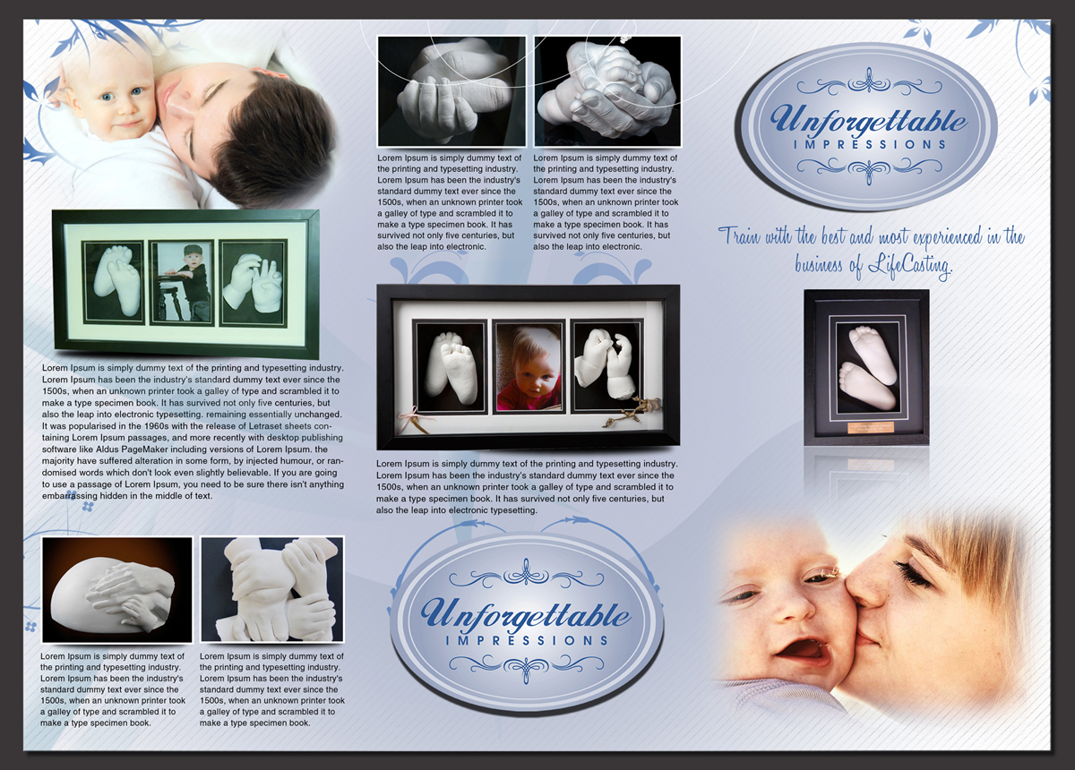 Flyer Design by ESolz Technologies for Unforgettable Impressions | Design #2071739