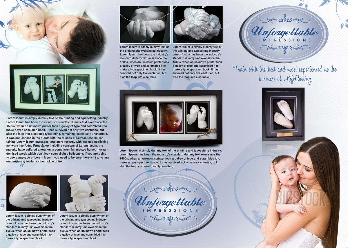 Flyer Design by ESolz Technologies for Unforgettable Impressions | Design #2085828