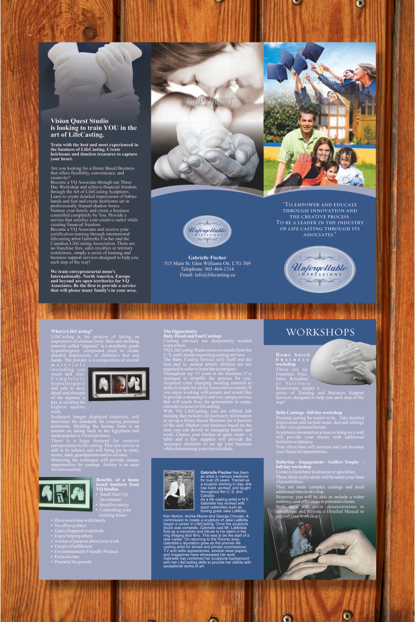 Flyer Design by barinix for Unforgettable Impressions | Design #2057165