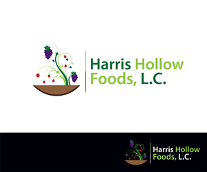 Logo-Design von Fourie Graphic Design  für Harris Hollow Foods | Design #2056830