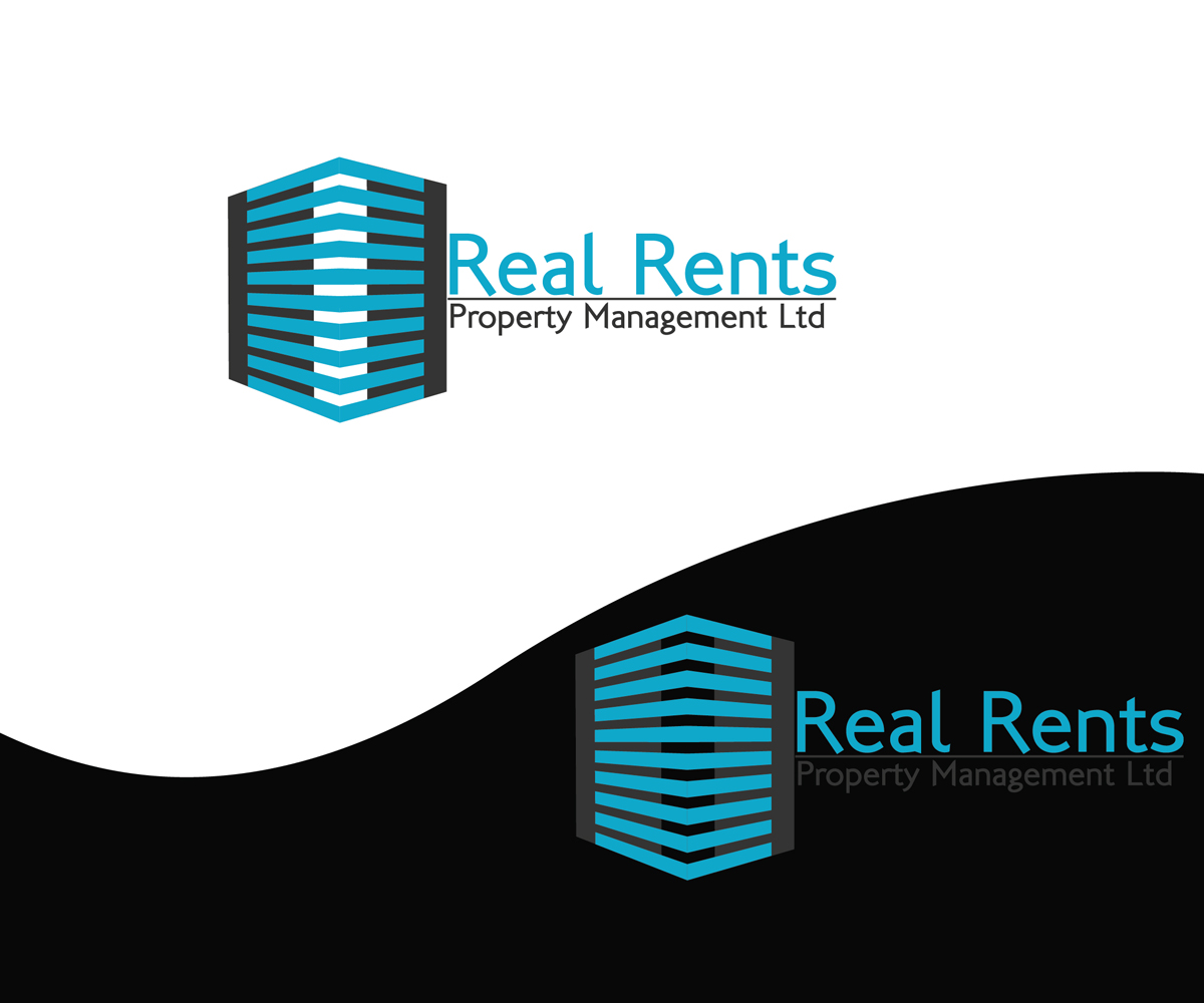 Logo Design by Coosmin for Real Rents Property Management Ltd | Design #2064221