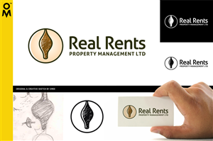 Diseño de Logo por Omee para Real Rents Property Management Ltd | Diseño: #2024459