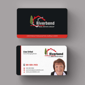 Diseño de Tarjeta de Presentación por INDIAN_Ashok para Riverbend Real Estate Group | Diseño: #9178269