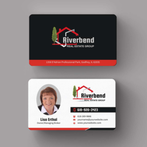Diseño de Tarjeta de Presentación por INDIAN_Ashok para Riverbend Real Estate Group | Diseño: #9178271