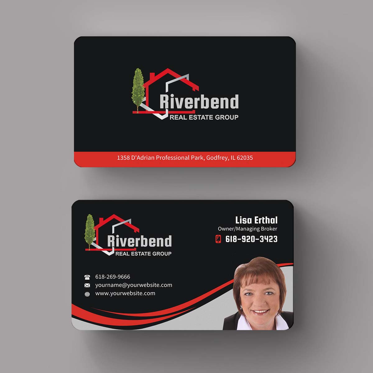 Business Card Design by INDIAN_Ashok for Riverbend Real Estate Group | Design #9178272