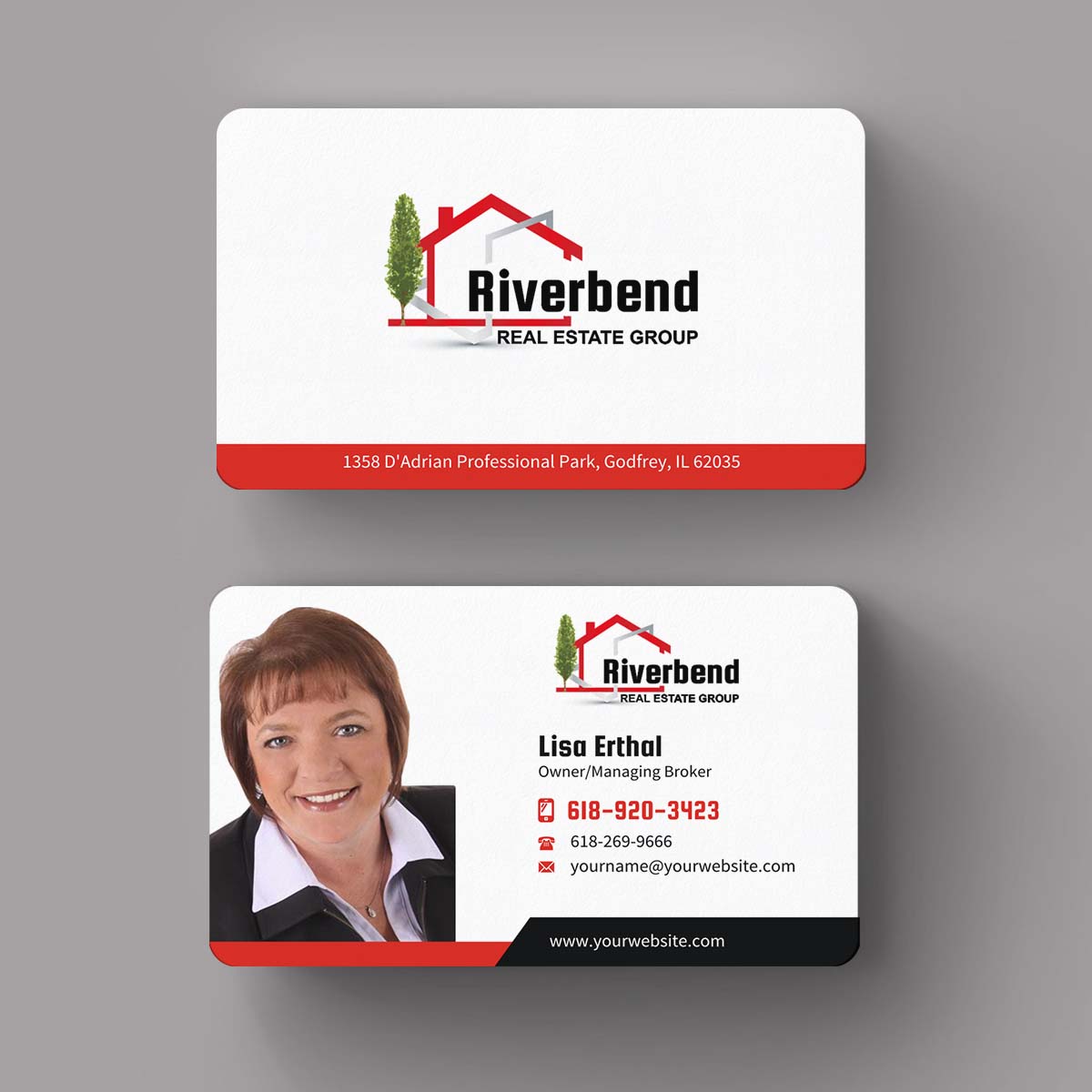 Business Card Design by INDIAN_Ashok for Riverbend Real Estate Group | Design #9178275