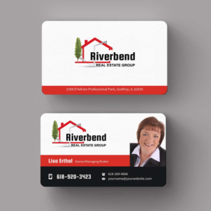 Diseño de Tarjeta de Presentación por INDIAN_Ashok para Riverbend Real Estate Group | Diseño: #9178277