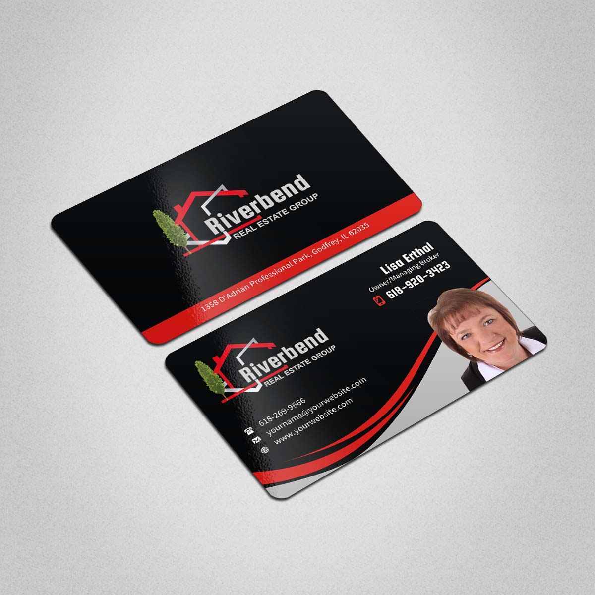 Business Card Design by INDIAN_Ashok for Riverbend Real Estate Group | Design #9178281