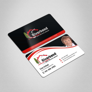 Diseño de Tarjeta de Presentación por INDIAN_Ashok para Riverbend Real Estate Group | Diseño: #9178284
