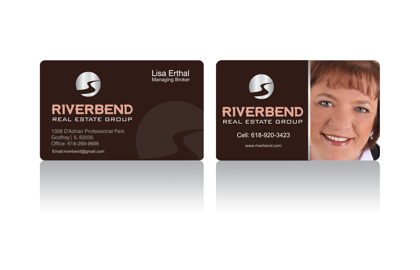 Diseño de Tarjeta de Presentación por sanalkumar para Riverbend Real Estate Group | Diseño #9180238