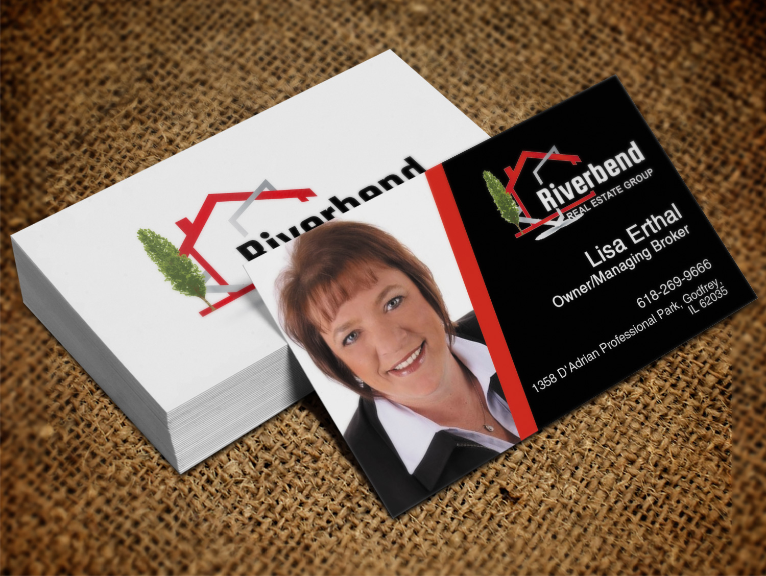 Diseño de Tarjeta de Presentación por Lanka Ama para Riverbend Real Estate Group | Diseño #9180865
